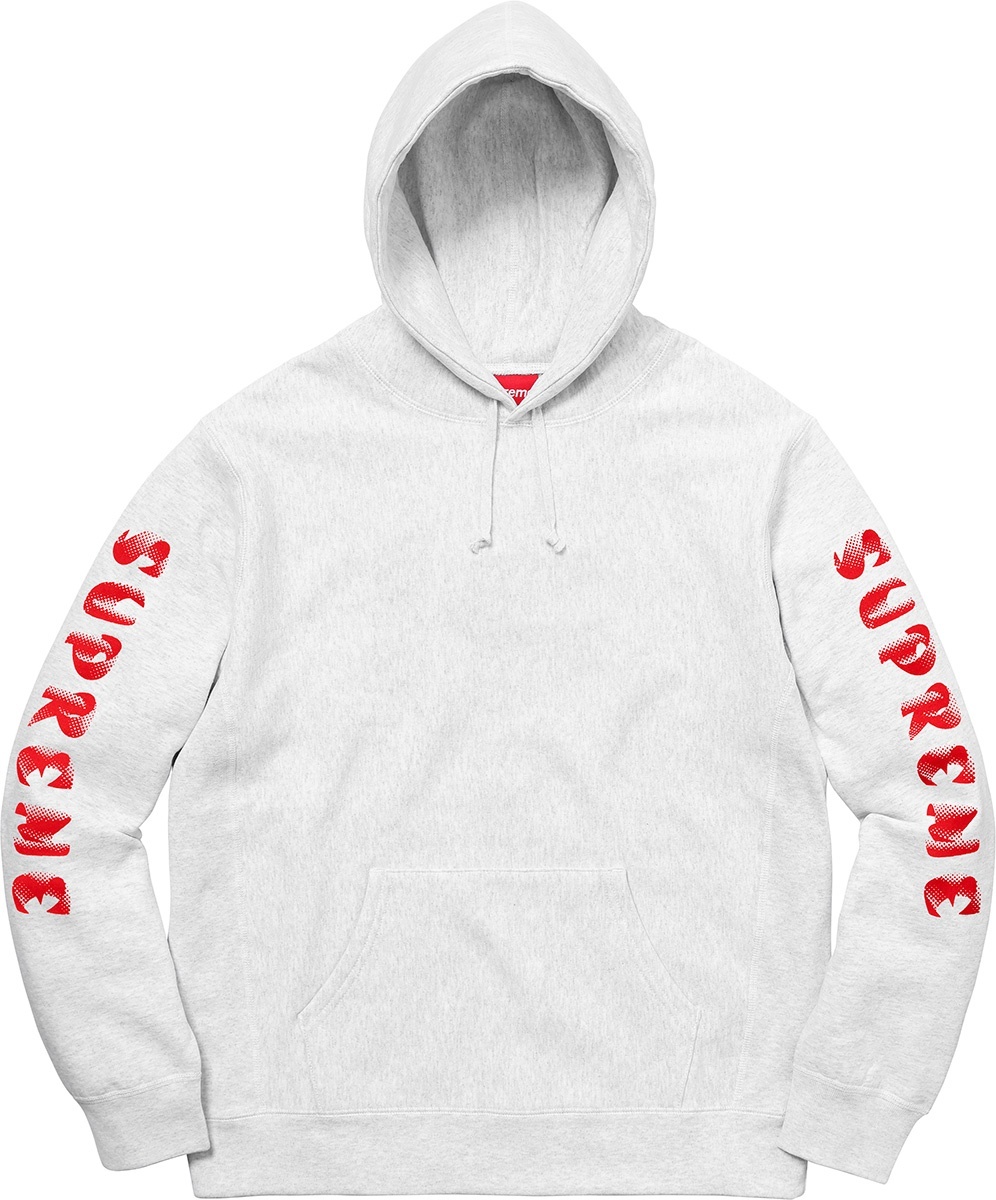 Gradient Sleeve Hooded Sweatshirt view 2